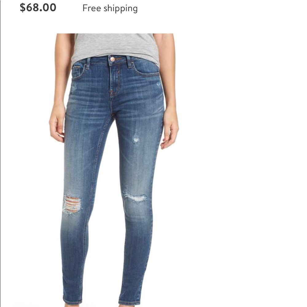 Vigoss Jagger Ripped Skinny Jeans 31/29